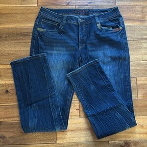 Saturday straight leg jeans, embroidered detailing